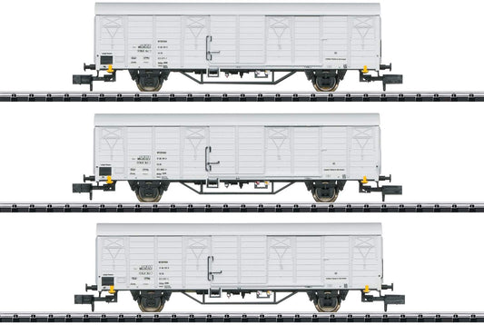Trix N 15316 Freight Car-Set Ibblps, DR,  Ep.IV