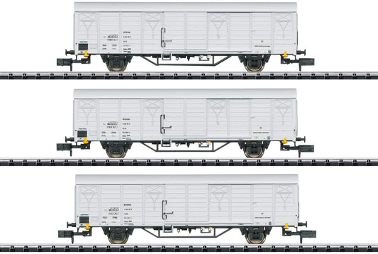 Trix N 15316 Freight Car-Set Ibblps, DR, Ep.IV
