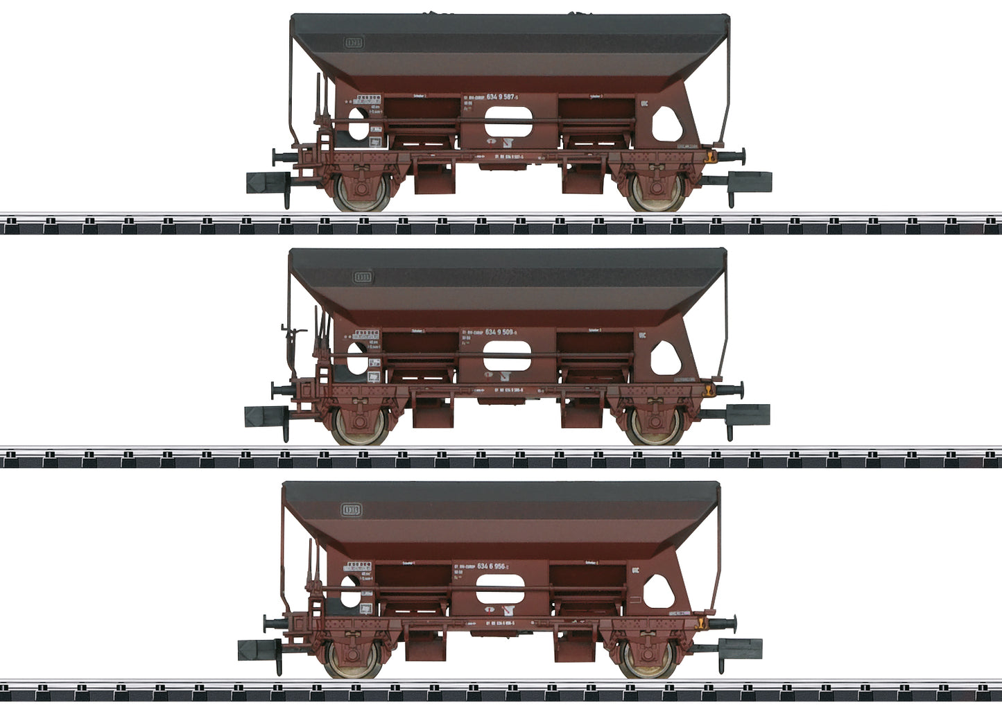 Trix N 15466 DB 3-Part Coal Car Set  E. IV Summer 2023