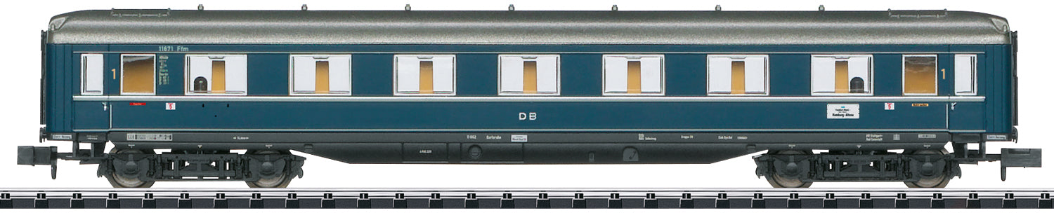 Trix N 15599 Type A4üe Express Train Passenger Car 2022 New Item