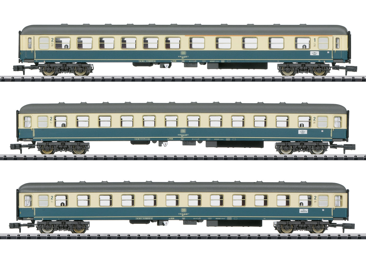 Trix N 15639 DB D796 Express Car Set  2024 New Item