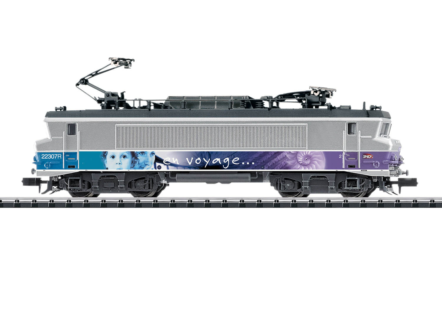 Trix N 16008 Electric Locomotive, Serie BB 22200 SNCF 2021 New Item