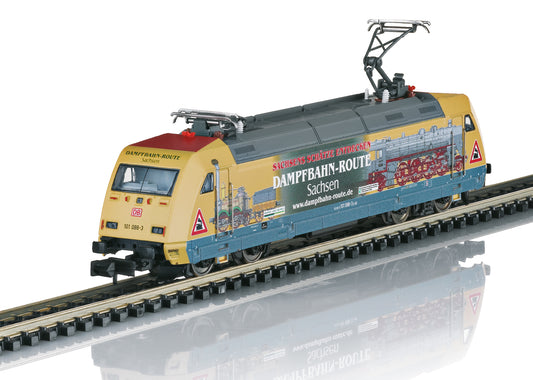 Trix N 16089 Electric Locomotive BR 101 Dampfbahn-Route 2022 New Item Summer 2022