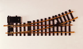 LGB G 16150 Electric Turnout - R3 - 22.5 Degrees -- Left-Hand (Diameter: 8'2 249cm)