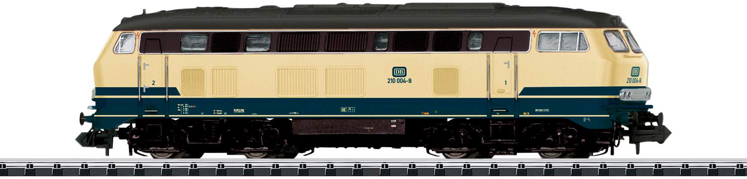 Trix N 16211 Dgtl Diesel Locomotive Baureihe 210