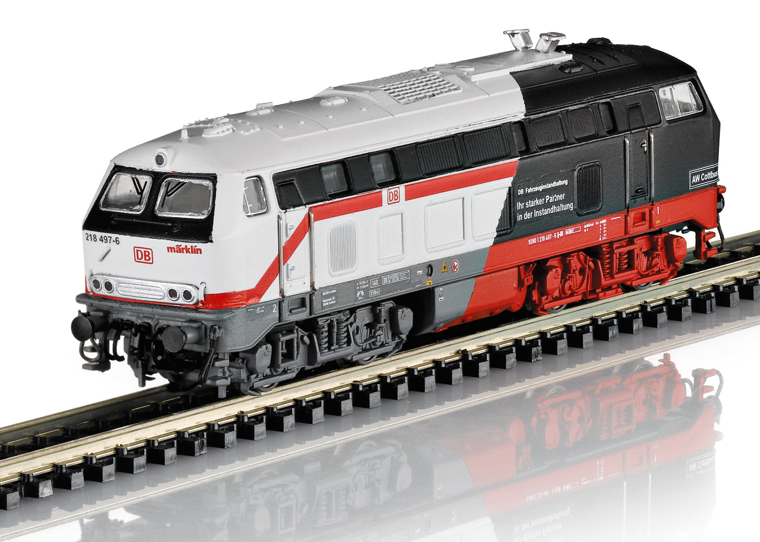 Trix N 16825 Diesel loco 218 DB AG FZI DCC MFX Sound