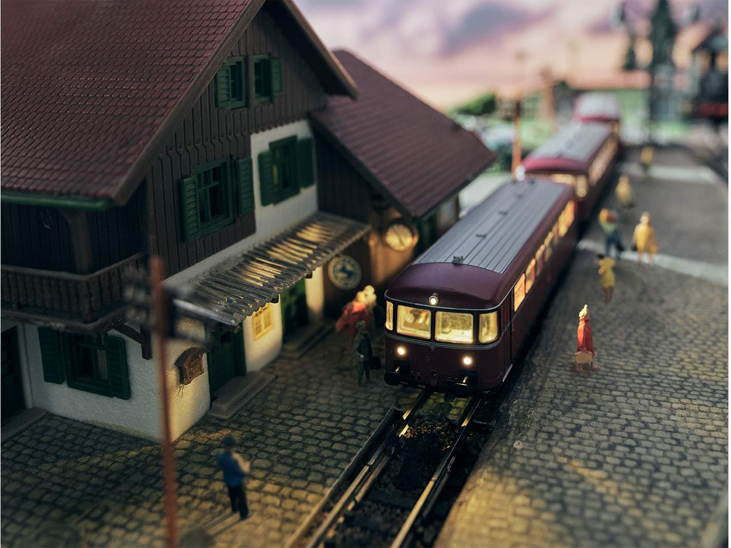 Trix N 16981 Series VT 98 and VS 98