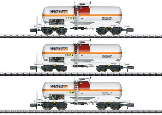Trix N 18266 Millet Tank Car Set 2024 New Item
