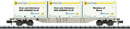 Trix N 18408 Container-Tragwagen Innofreight