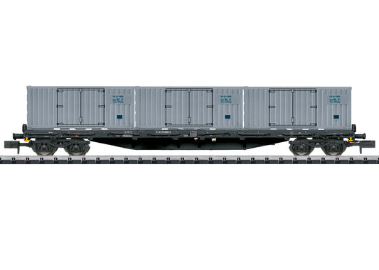 Trix N 18431 DR Container Flat Car 2024 New Item