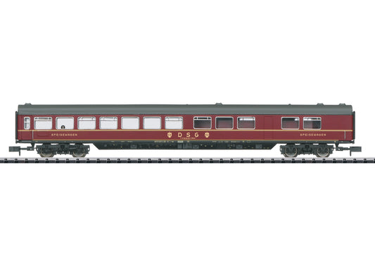 Trix N 18474 Exp.train dining car DB