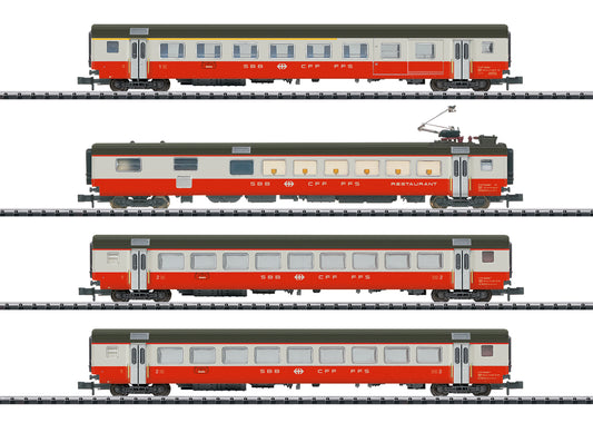 Trix N 18720 SWISS EXPRESS Car Set Set A 2024 New Item