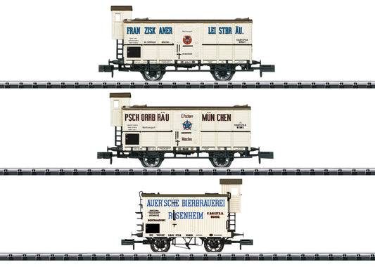 Trix N 18726 K.Bay.Sts.B. Reefer Car Set 2023 New Item 