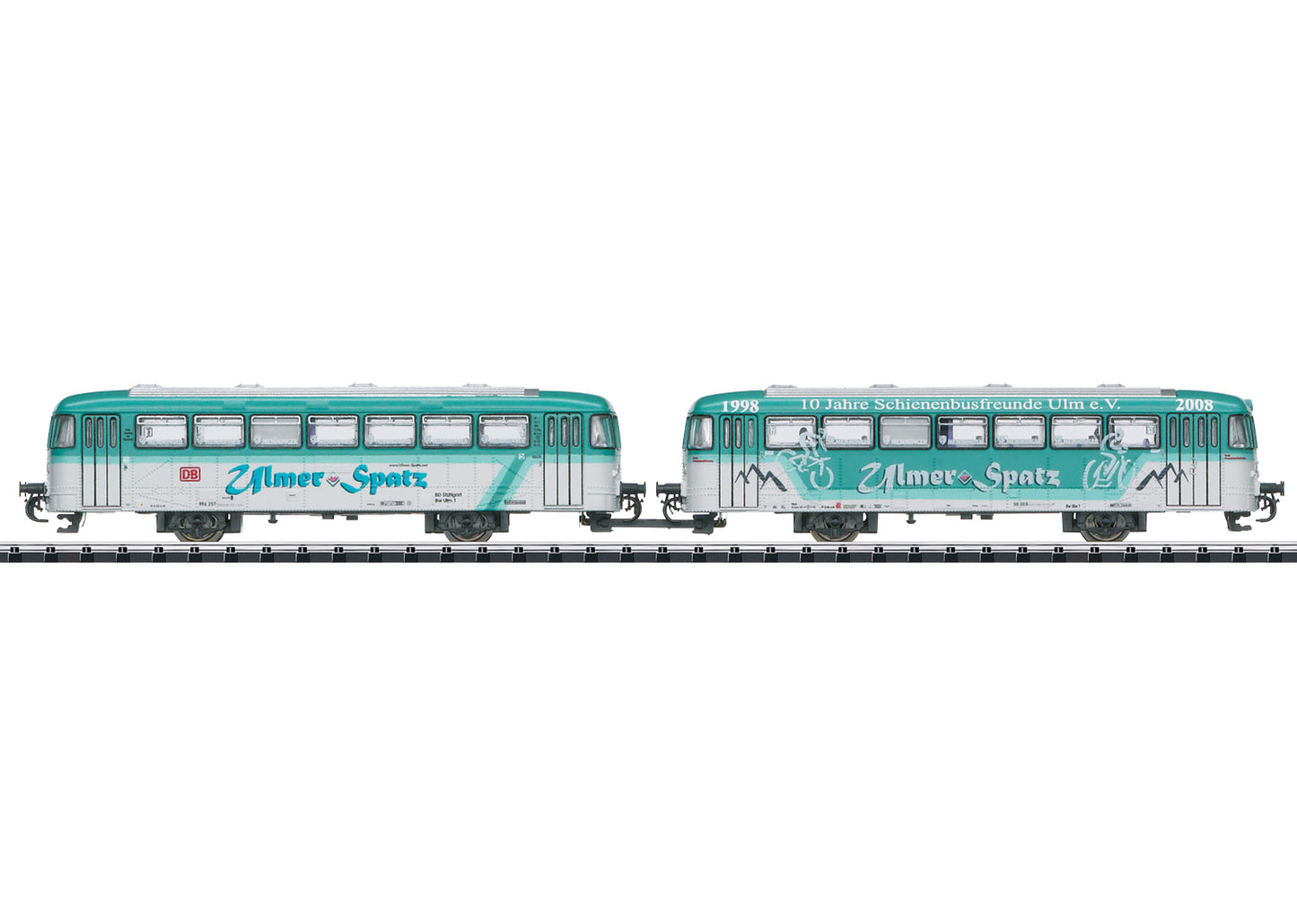 Trix N 18903 Class VB 996 and VB 998 Trailer Car Set 2021 New Item