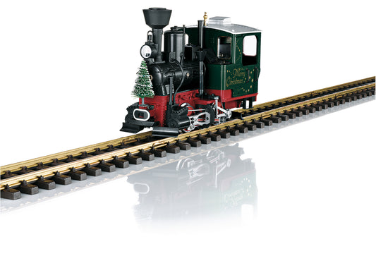 LGB G 20215 Christmas Steam Locomotive - RERUN - Price Increase  2024 New Item