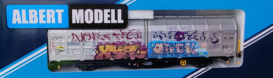 ALBERT MODELL HO AM245034 Hbbillns TWA Sliding Wall Cart, Ep.VI, Graffiti Edition Novelty 2022