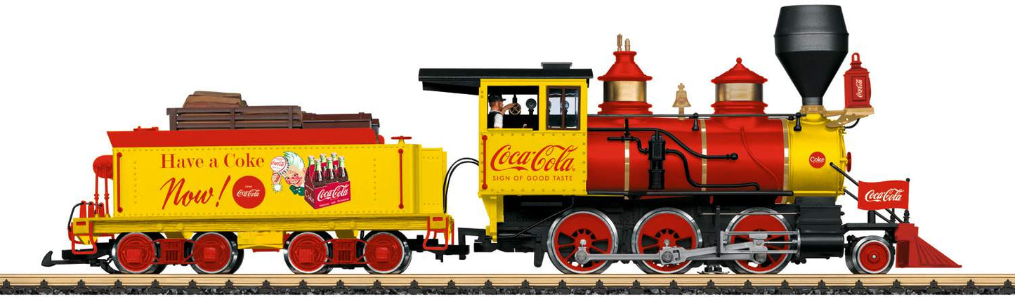 LGB G 20282 Dgtl Coca-Cola® Steam Locomotive Mogul