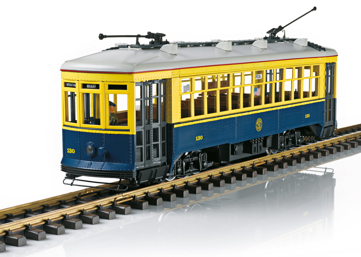 LGB G 20384 San Francisco Streetcar  Car Number 130 2022 New Item