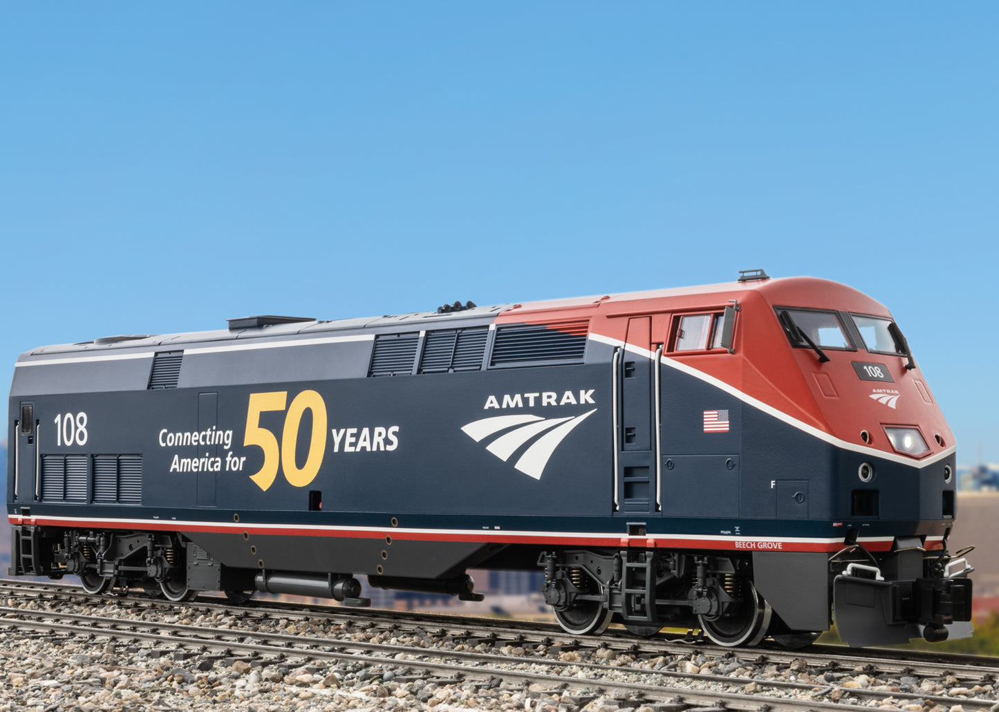 LGB G 20494 Amtrak Diesel Loc.  Phase VI 2023 New Item 