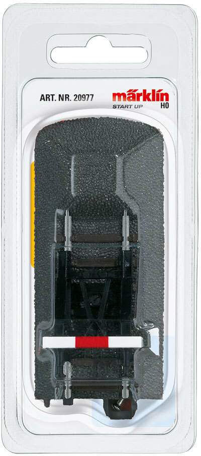 Marklin HO 20977 3-Rail C Track - My World -- Bumper 3-1/16 + 3/16 7.8cm + .5cm