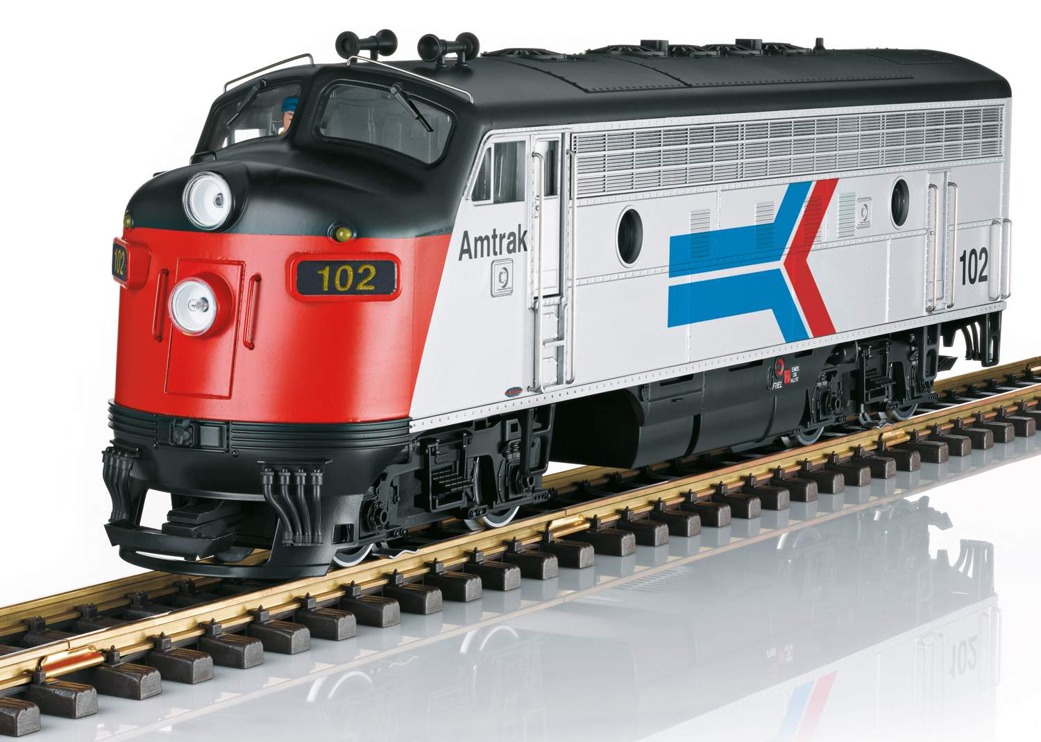 LGB G 21580 Amtrak Diesel Locomotive F7 A Phase I 2021 New Item
