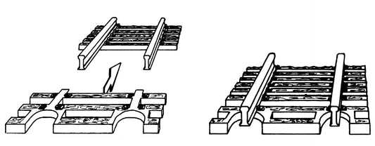 Fleischmann HO 22215 Sleeper end piece