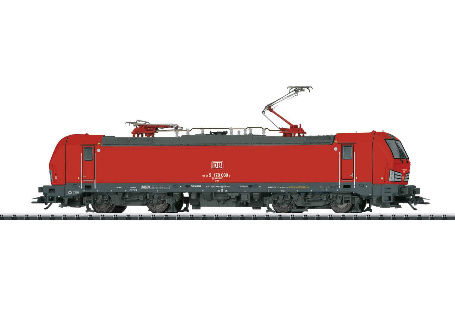 Trix HO 22283 Class 170 Electric w/Sound & DCC -- DB Schenker Rail Polska (Era VI, red, gray)