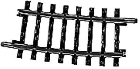 Marklin HO 2234 K Track -- 16-3/4 424.6mm, 7-Degree, 30' Radius Curve