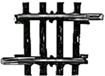Marklin HO 2235 K Track -- 16-3/4 424.6mm 3 Degree 45' Radius Curve