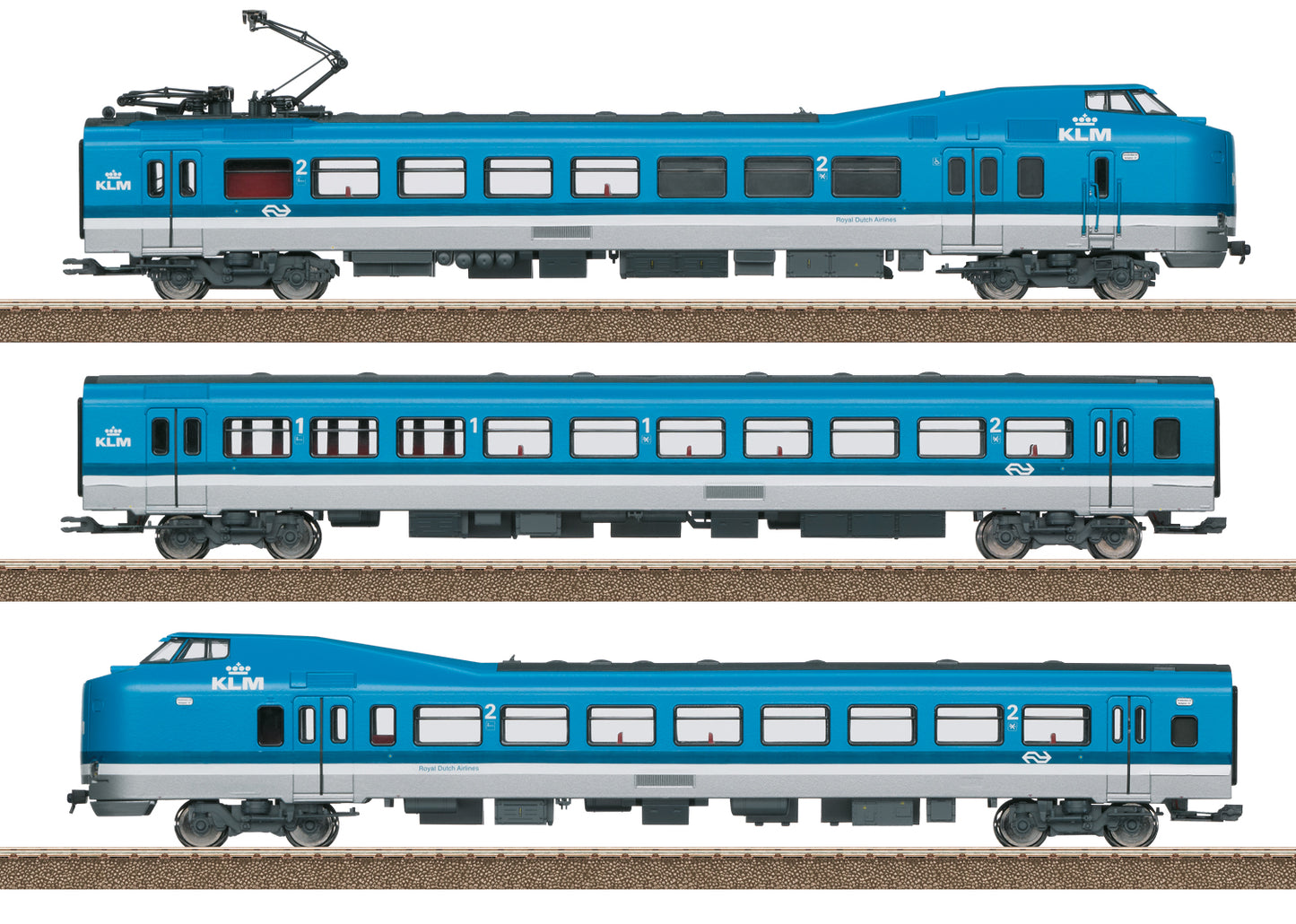 Trix HO 22396 Class ICM-1 Koploper Electric Rail Car Train 2024 New It ...
