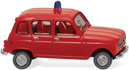 Wiking HO 22447 Fire Dept Renault R4 Red