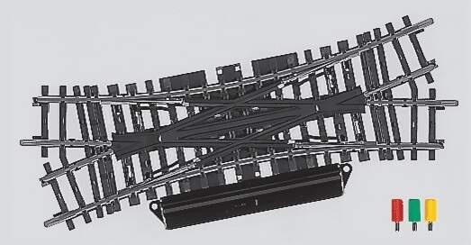 Marklin HO 2260 K Track Remote Switch -- Double Slip