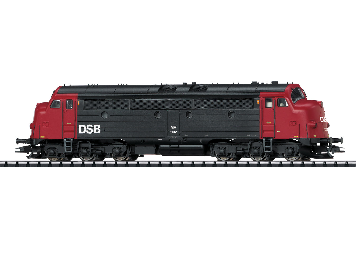 Trix HO 22677 Dgtl Diesel Locomotive cl MV, DSB, Ep. IV
