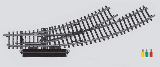 Marklin HO 2268 K-Track Remote Turnout -- Left Hand - 2 Pack