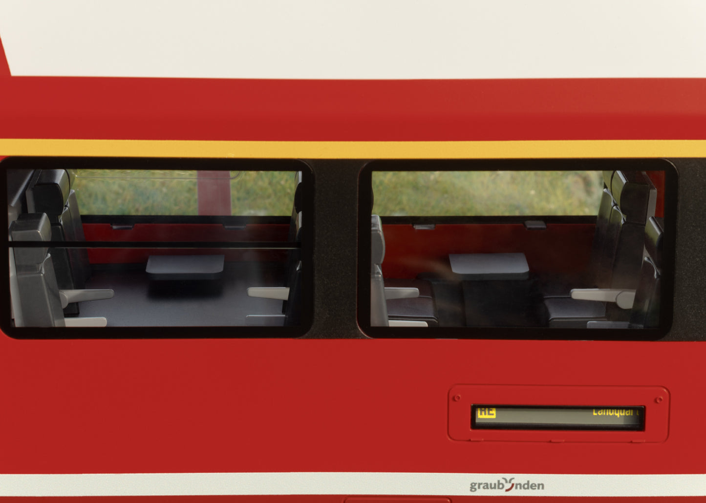LGB G 23100 RhB Capricorn Rail Car  E. VI 2023 New Item 
