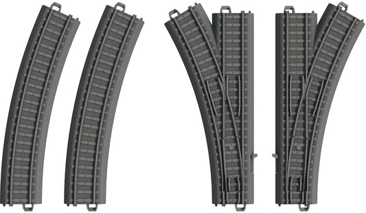 Marklin HO 23401 Plastic Track Turnout Set 2022 New Item