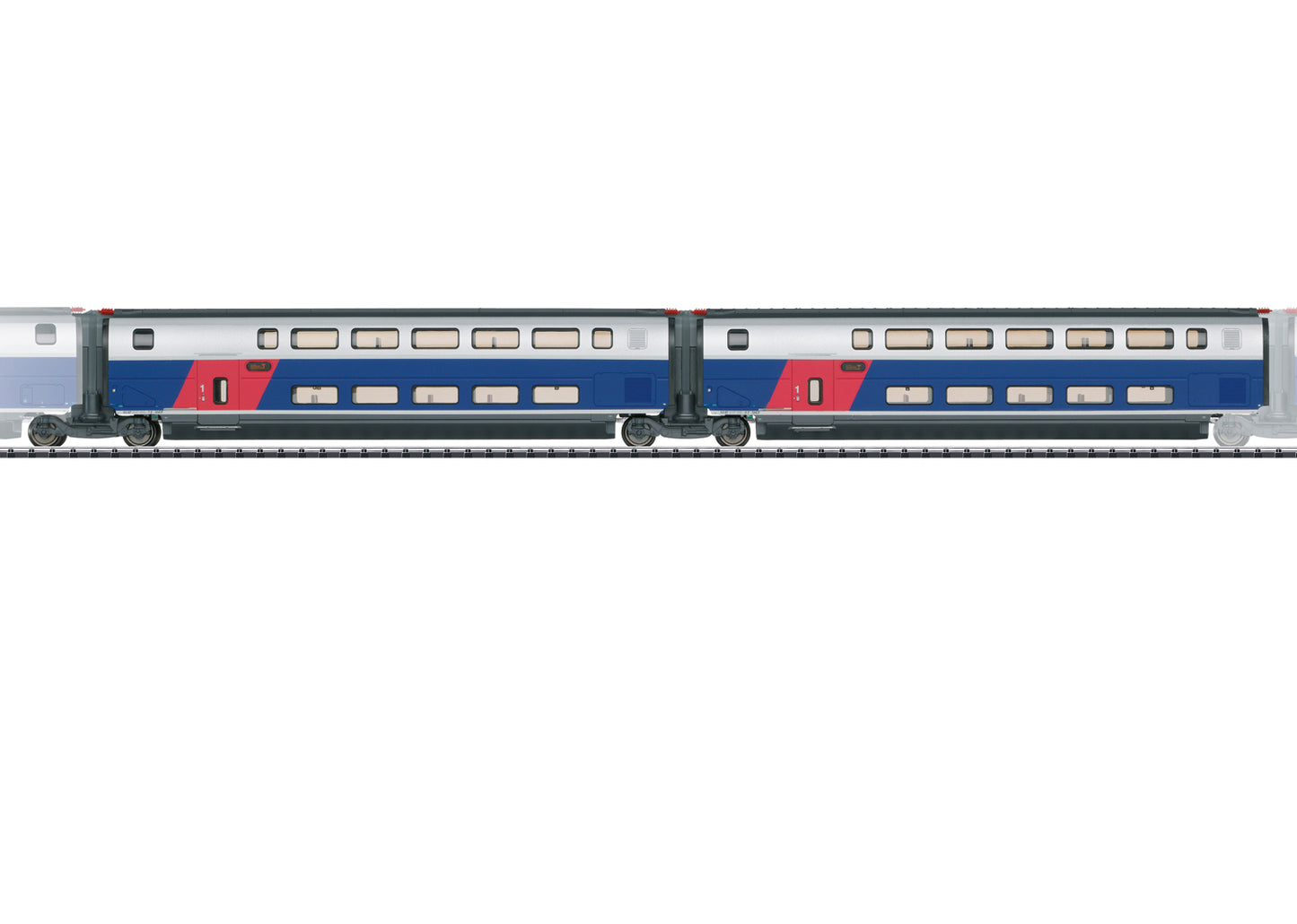 Trix HO 23487 Add-On Car Set 1 for the TGV Euroduplex, Ep.VI 2021 New Item