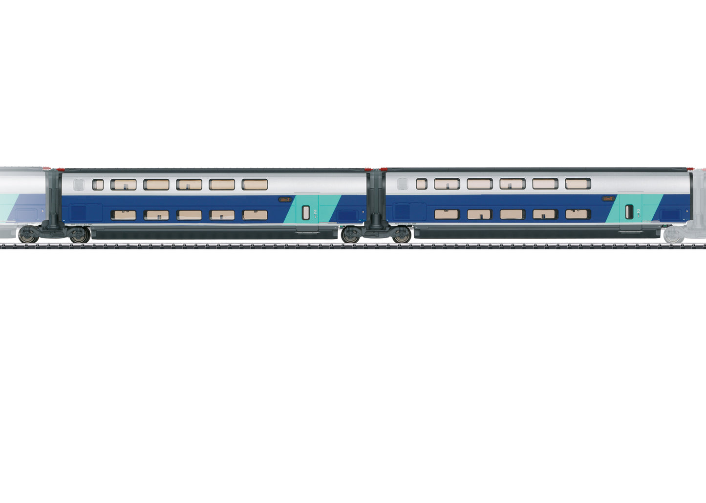 Trix HO 23488 Add-On Car Set 2 for the TGV Euroduplex, Ep.VI 2021 New Item