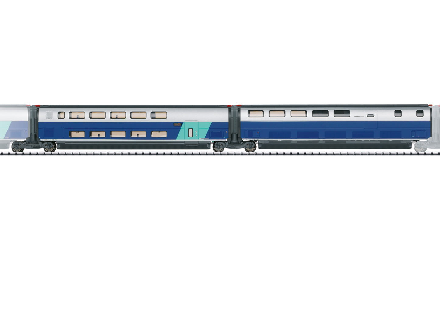 Trix HO 23489 Add-On Car Set 3 for the TGV Euroduplex, Ep.VI 2021 New Item
