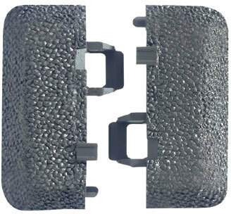 Marklin HO 24001 C-Track -- End Piece/Roadbed pkg(10)