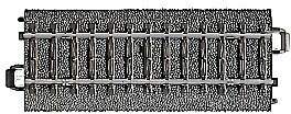 Marklin HO 24094 3-Rail C Track -- Straight - 3-3/4 9.5cm 1 piece
