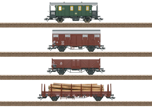 Trix HO 24140 DB Freight Car Set 2024 New Item
