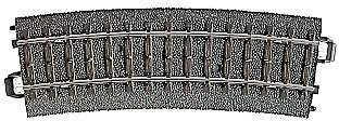 Marklin HO 24215 3-Rail C Track -- R2 Curve, 17-1/4 43.8cm Radius, 15 Degrees