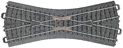 Marklin HO 24640 C-Track Crossing -- 7-13/32 24.3 Degrees