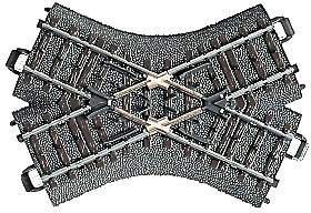 Marklin HO 24649 C-Track Crossing -- 48.6 Degrees