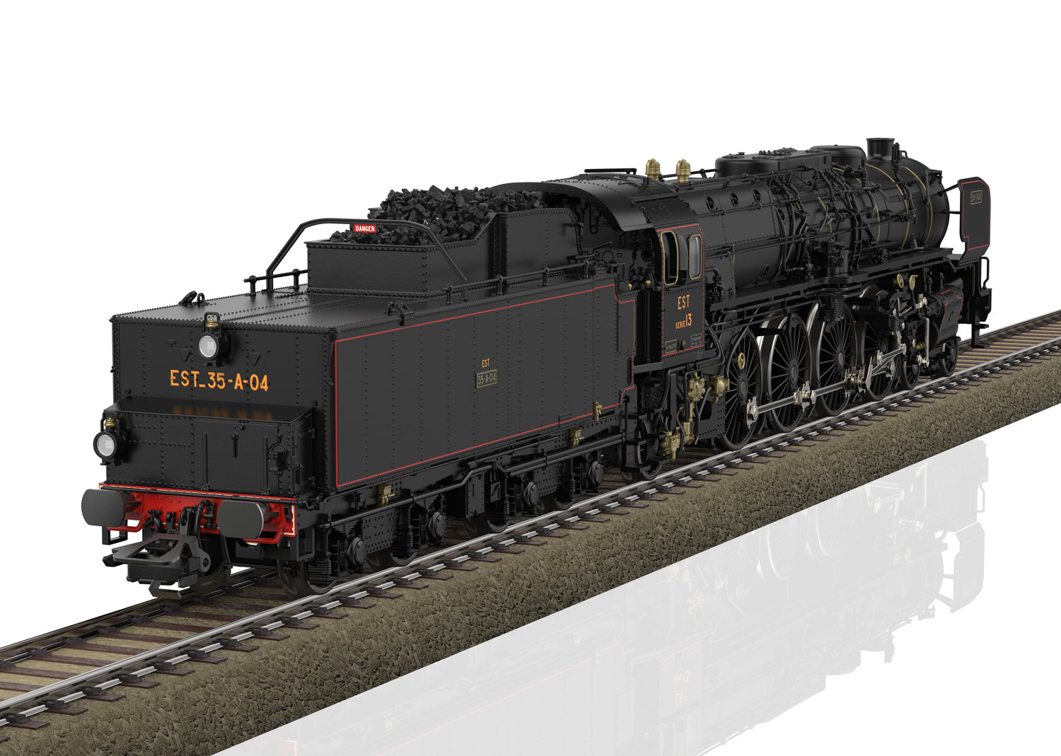 Trix HO 25241 EST Cl. 13 (241 A) Stm, E. II – Euro Model Trains