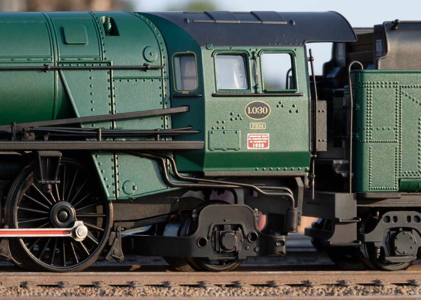 Trix HO 25480 TRIX 25480 Steam Engine Reihe 1, SNCB, Ep. III 