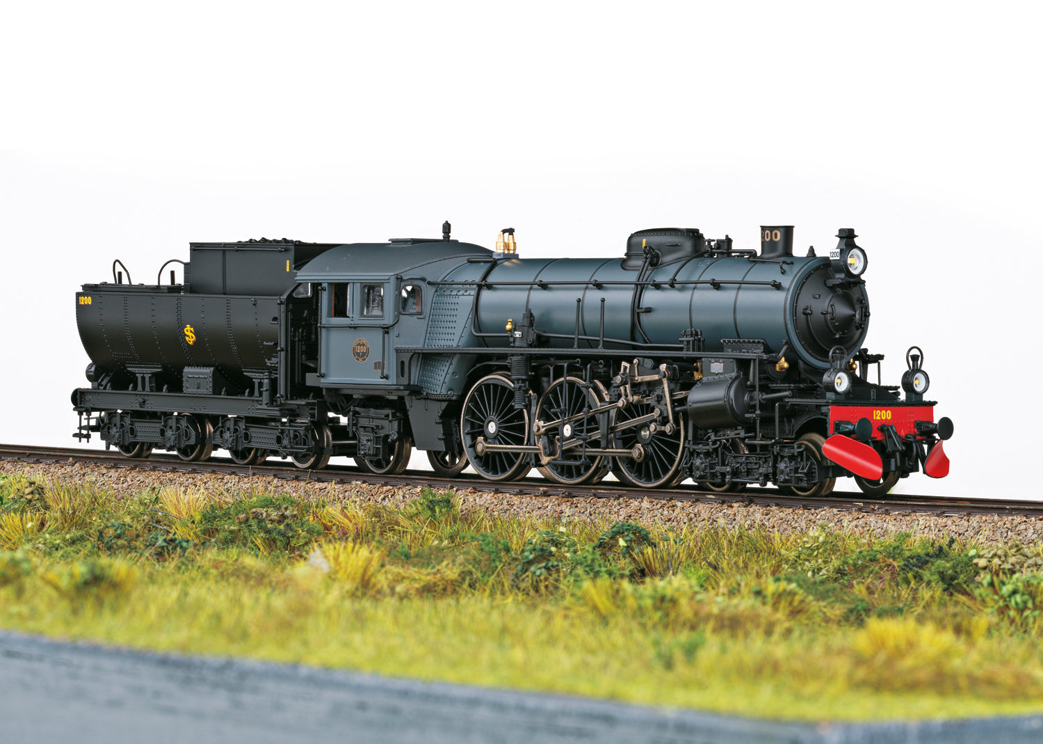 Trix HO 25490 SJ Class Litt F 1200 Steam  2024 New Item