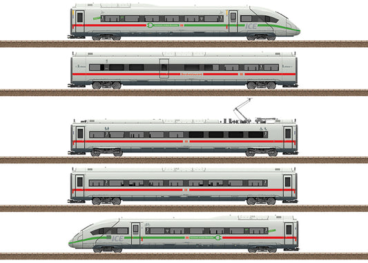 Trix HO 25976 Class 412/812 ICE 4 Powered Railcar Train with a G