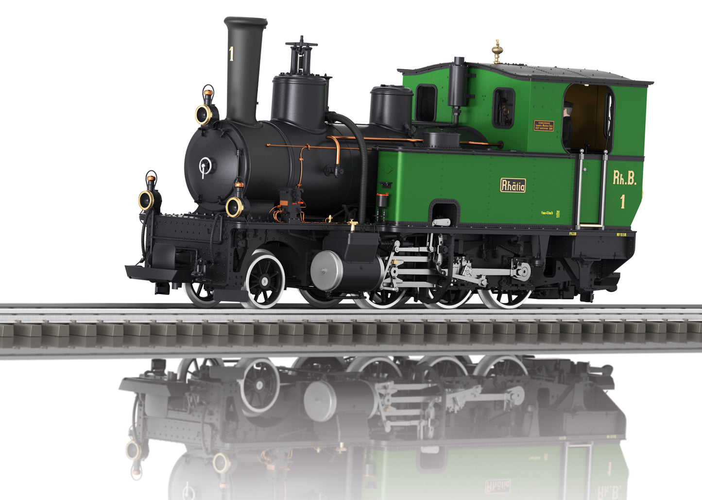 LGB G 26273 RhB RhÃ¤tia Steam Loc.  Era VI 2023 New Item 